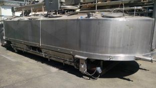 Damrow 8,000 Gallon S/S Enclosed Finishing Tank