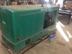 Onan Generator, MD 45EM 5DR/13A, S/N0468030696, 3 Phase, 60 RPM, AC AMPS, 1800 Battery,