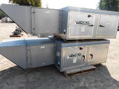 Titan Air Rooftop HVAC Units, 2500 SCFM, 15,000 - 275,000 BTU, 460 Volts, 3-Phase, Natural Gas