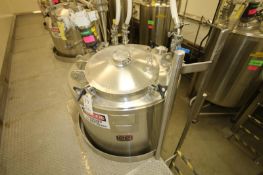 2003 Lee 250 Gal. Dome-Top S/S Single Wall Kettle, Model 250 DBT, S/N 29058-3-3 with 316L S/S