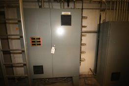 El-Tex Aprox. 5 ft. W x 6 ft. H x 12" Deep 2-Door Tank Control Panel, S/N 4137 with SMC Solenoid