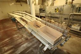Aprox. 39 ft. L x 18" W and 5" W Infeed Conveyor with SEW Drive, Intralox Type Belt, Straight
