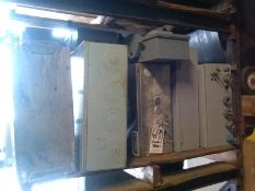 (20) Assorted Electrical Switch Boxes on Pallet, Some S/S
