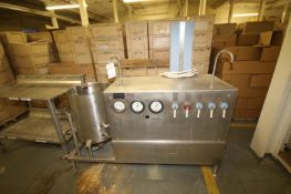 R & S Stainless All S/S Pressure Wash Cabinet includes 30 Gal. S/S Supply Tank, Powered by 5 hp High