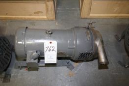Crepaco Size 8 S/S Centrifugal Pump with 3" x 2-1/2" Bevel Seat Ports and Aprox. 7.5 hp  3500 RPM