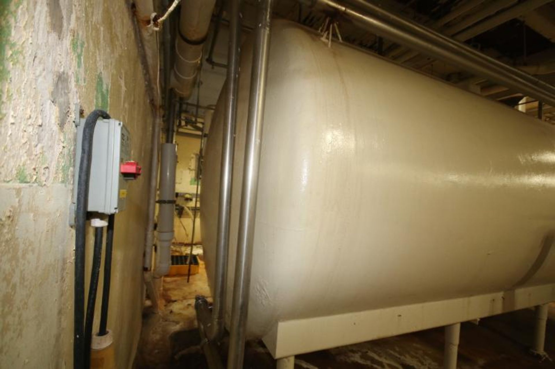 Heil 6,000 Gal Horizontal Jacketed S/S Tank, S/N 174092, Includes Sprayballs, Set- Up for Vertical - Image 3 of 7