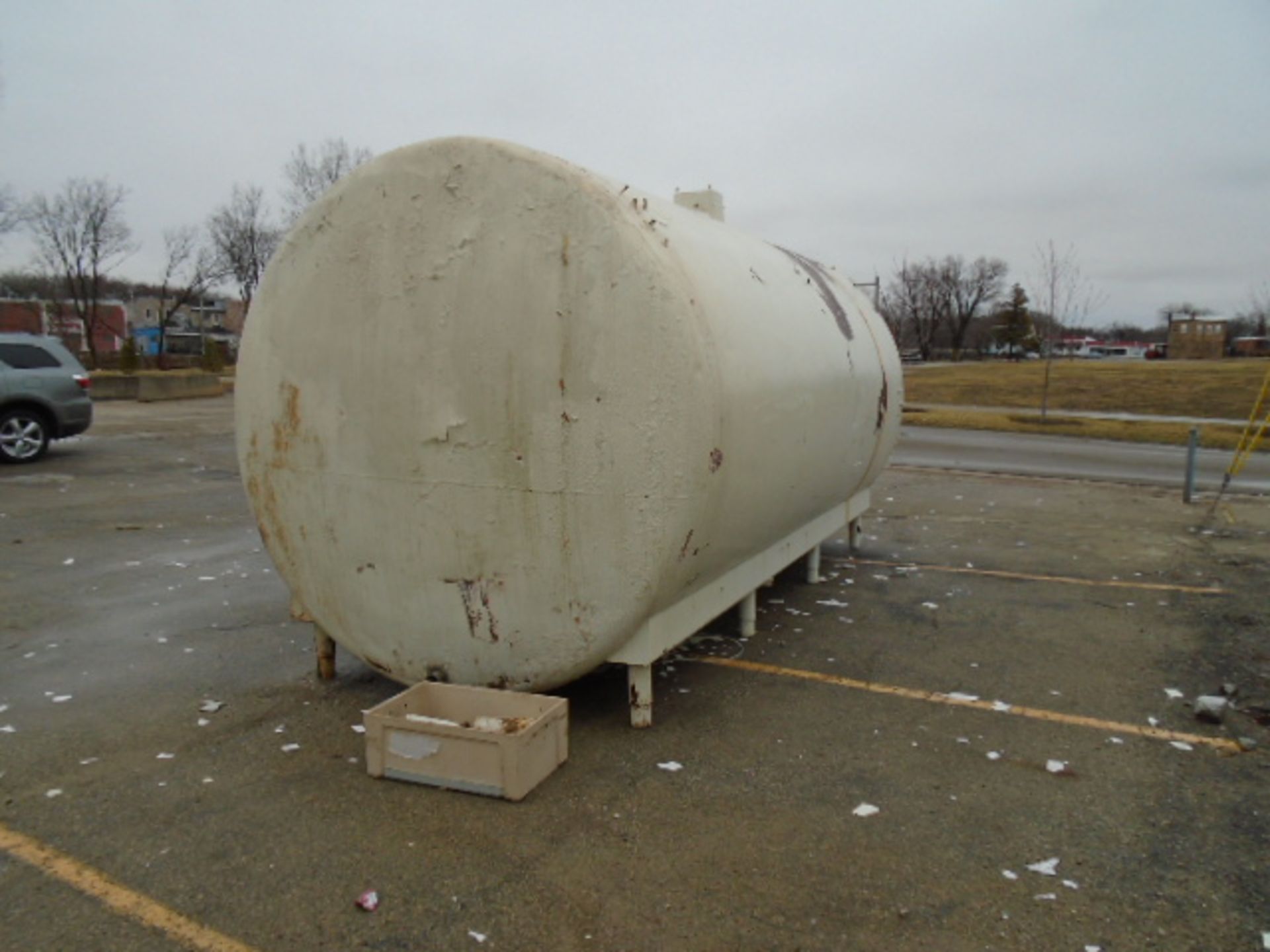 Heil 6,000 Gal Horizontal Jacketed S/S Tank, S/N 174092, Includes Sprayballs, Set- Up for Vertical - Image 6 of 7