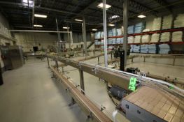 Nedco Aprox. 70 ft. L S/S Product Conveyor with 3-1/4" W Table Top Chain includes Super Air