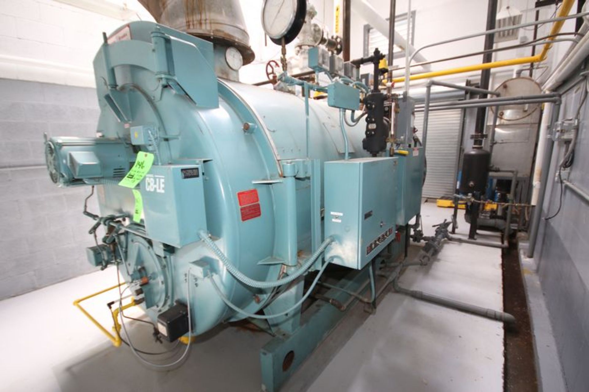 2001 Cleaver Brooks 125 hp High Pressure Horizontal Boiler, Model CB1700125-150, S/N 0L101484, - Image 3 of 7