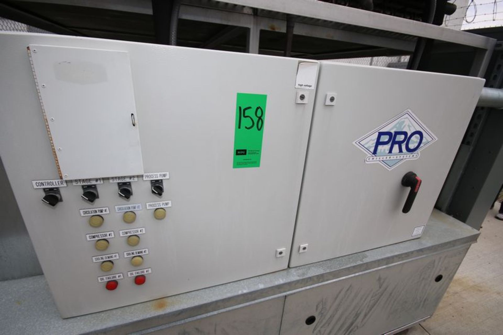 2009 Pro Chiller System Glycol Process Cooling System, Model PBAH2/50F28H404 asp, S/N 822120909, - Image 2 of 12