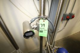 Anderson 2" Clamp Type S/S Flow Meter, Model IZMAG050D100S0000, S/N 1236862 with Digital Read-Out