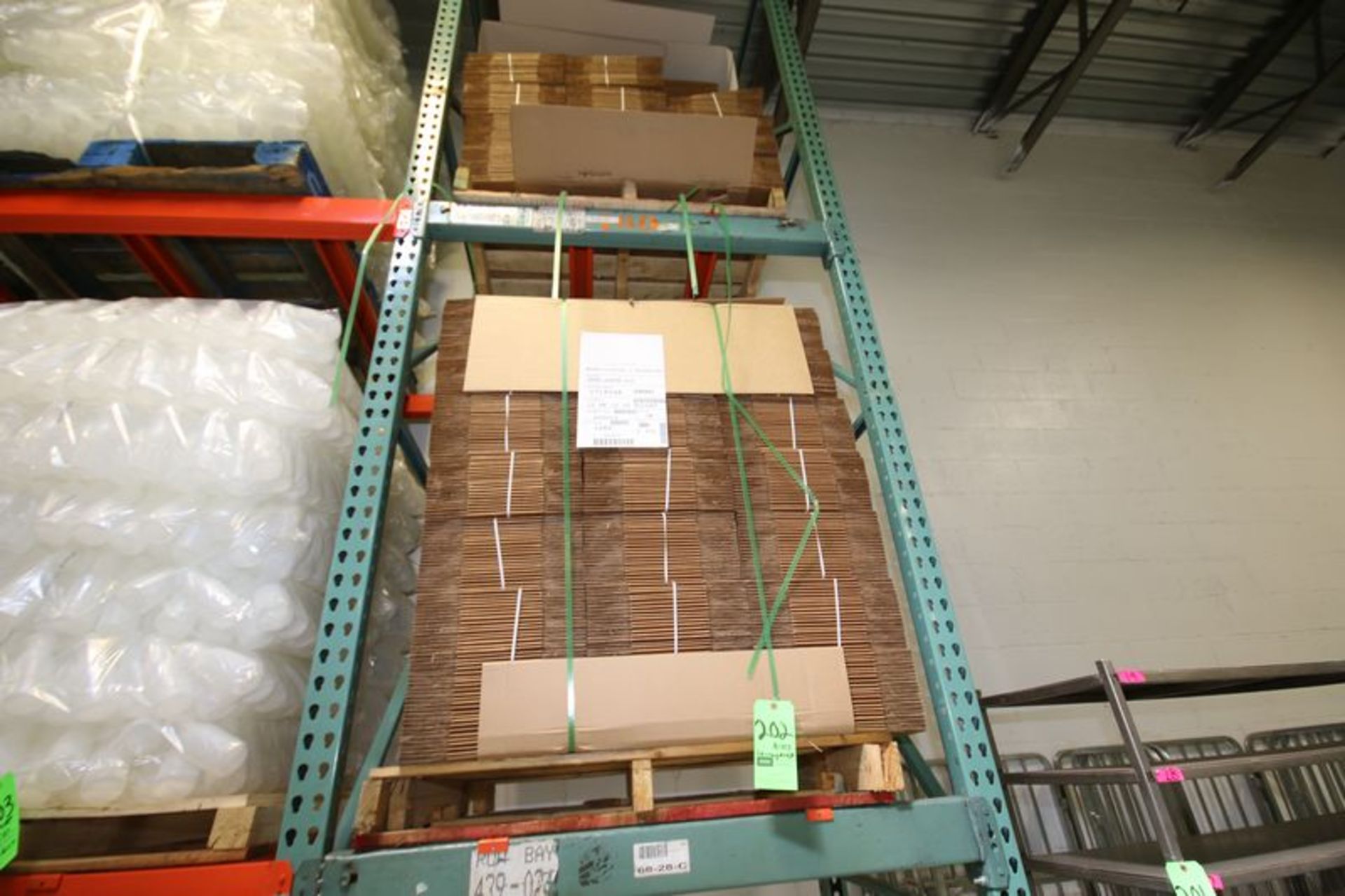 (7) Pallets Corrugated Boxes for Mostly 10 oz. Bottle Products -  (Corrugated Inventory - 12