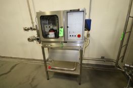 2011 Lanxess Velcorin DT S/S Beverage Stabilization Dosing Machine, Model 256622, S/N 90097111