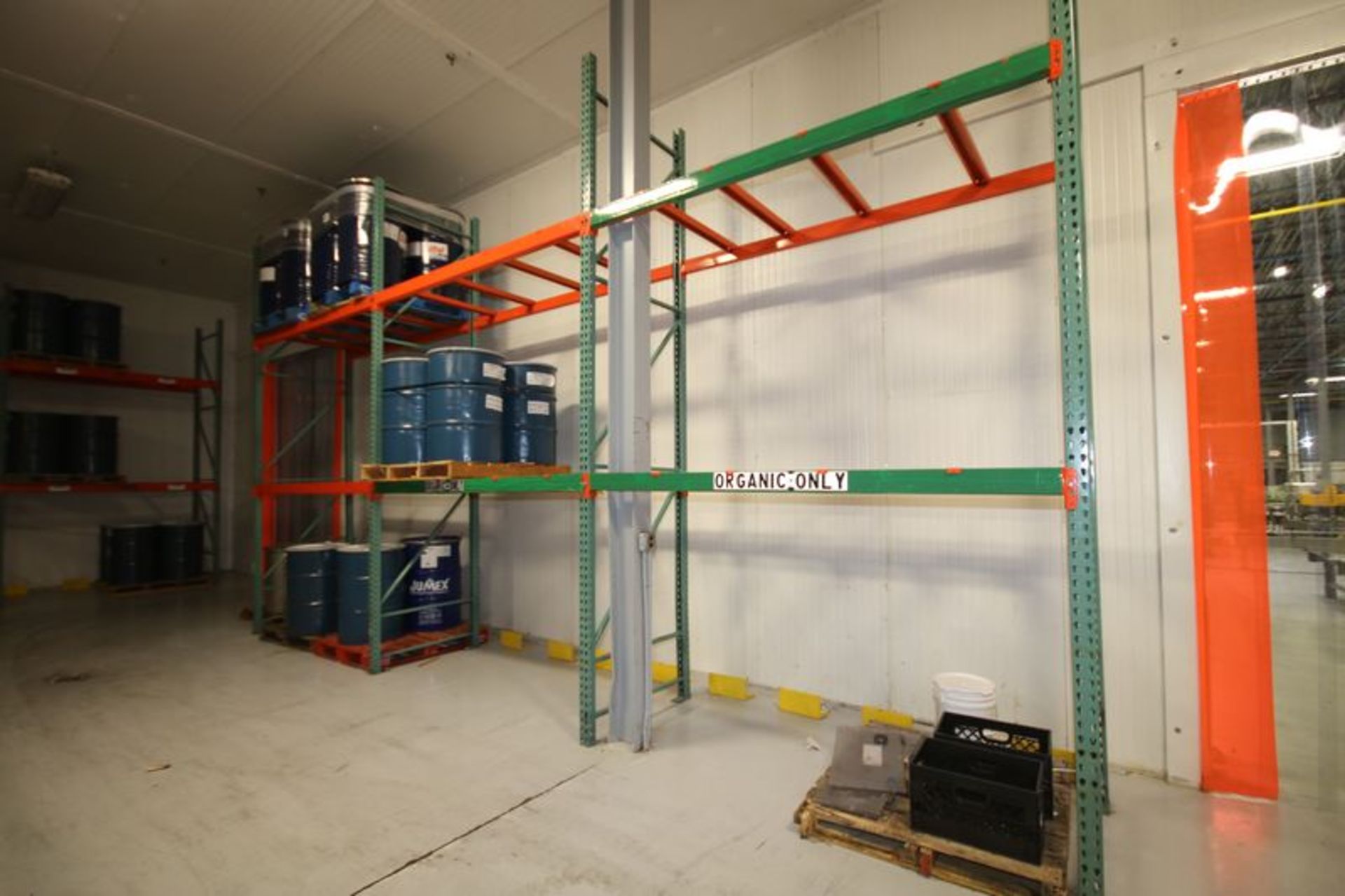 (19) Sections 3-High Standard Pallet Racking with 3" Thick Uprights, Each Section Aprox. 8 ft. L x - Image 4 of 5