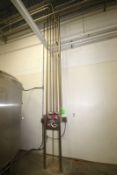 Installed 2" S/S Piping in Room Only including: Flowverter Station with Proximity Switches, Sudmo