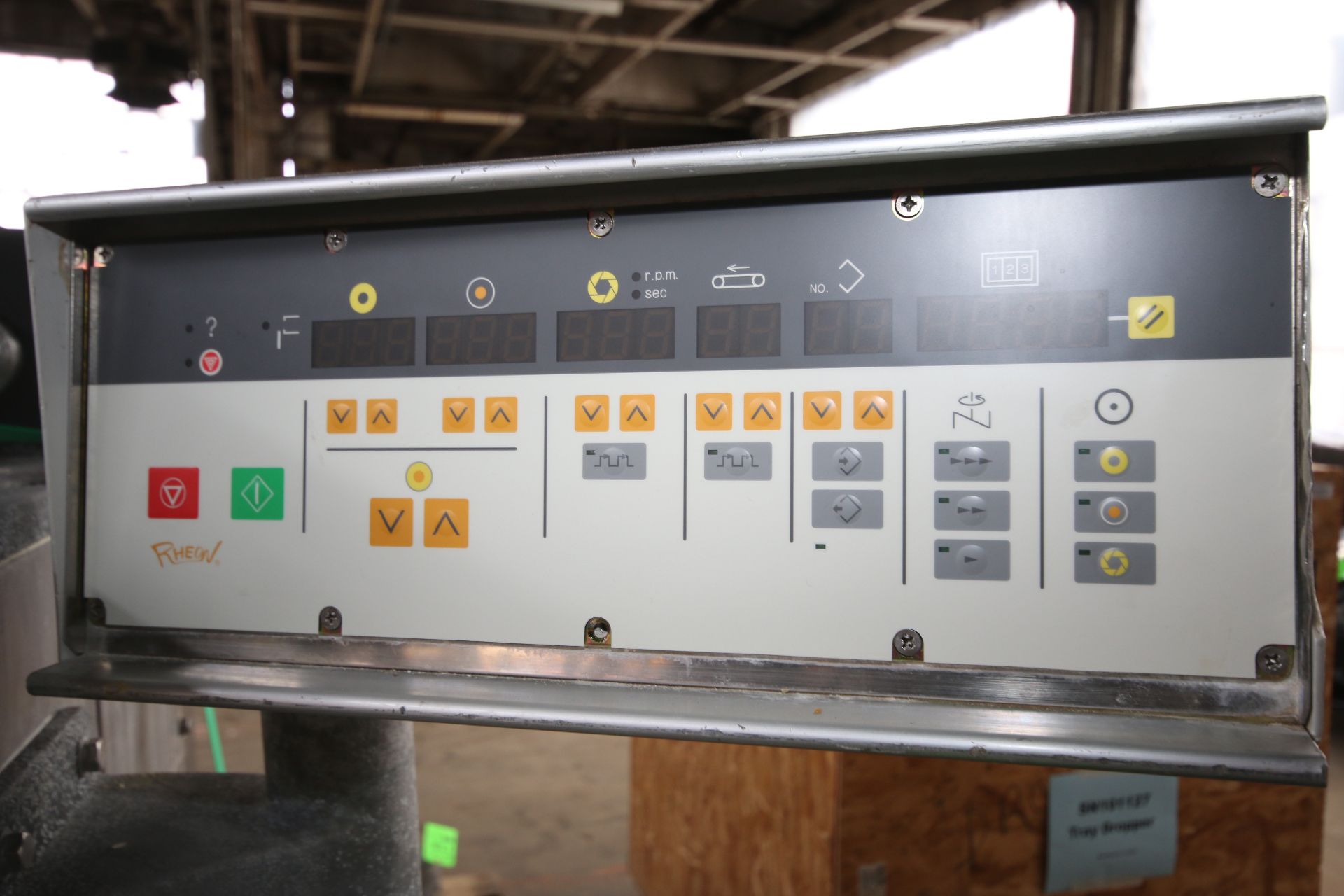 Rheon Encrusting Machine, Model Cornucopia KN400, S/N 0990708 with Mitsubishi E500 VFD,  Touchpad - Image 5 of 6