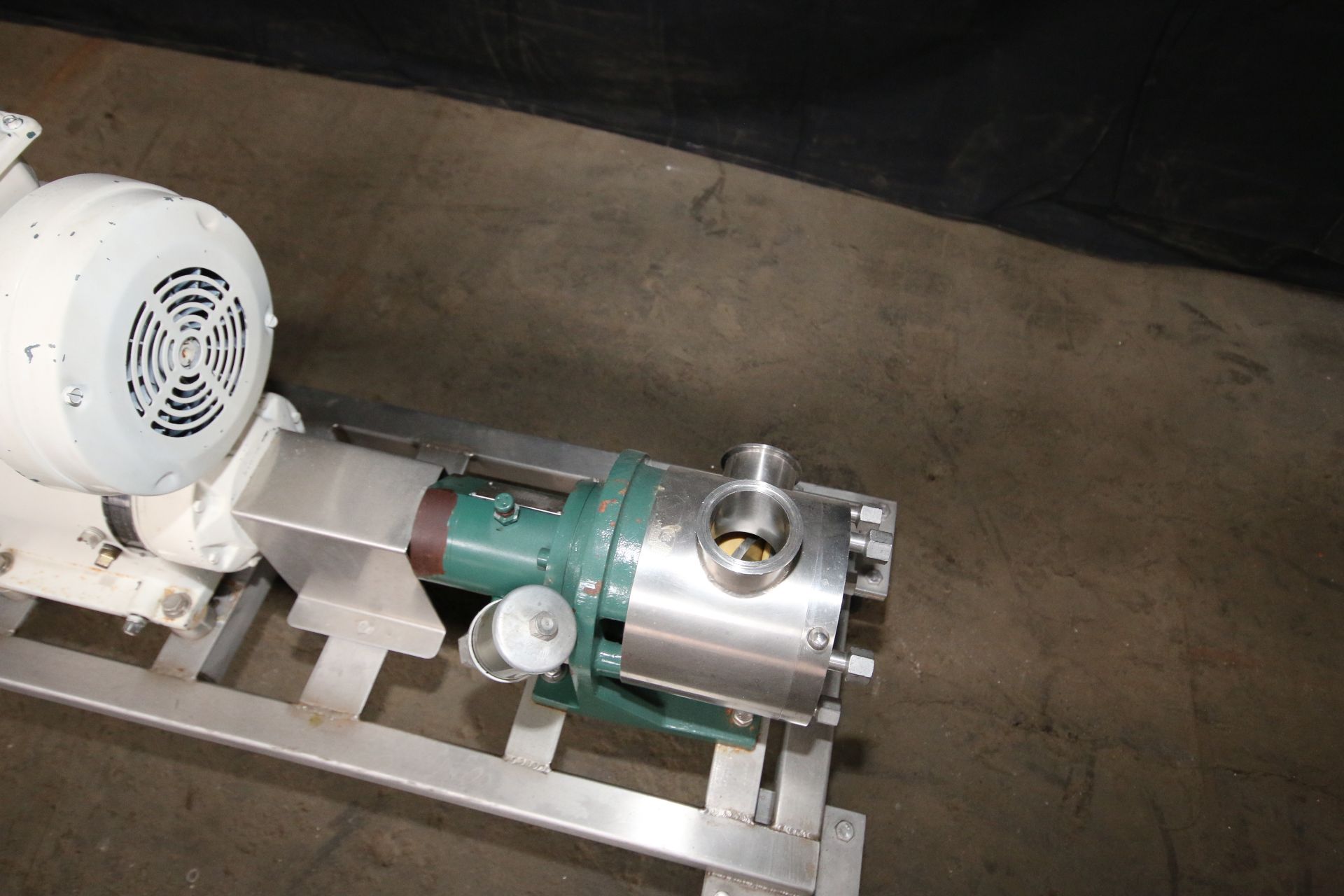 Sine Sanitary Grade Positive Displacement Pump, Model SPS-20, S/N 12383-SP-001 with 2Â Clamp Type - Image 2 of 6