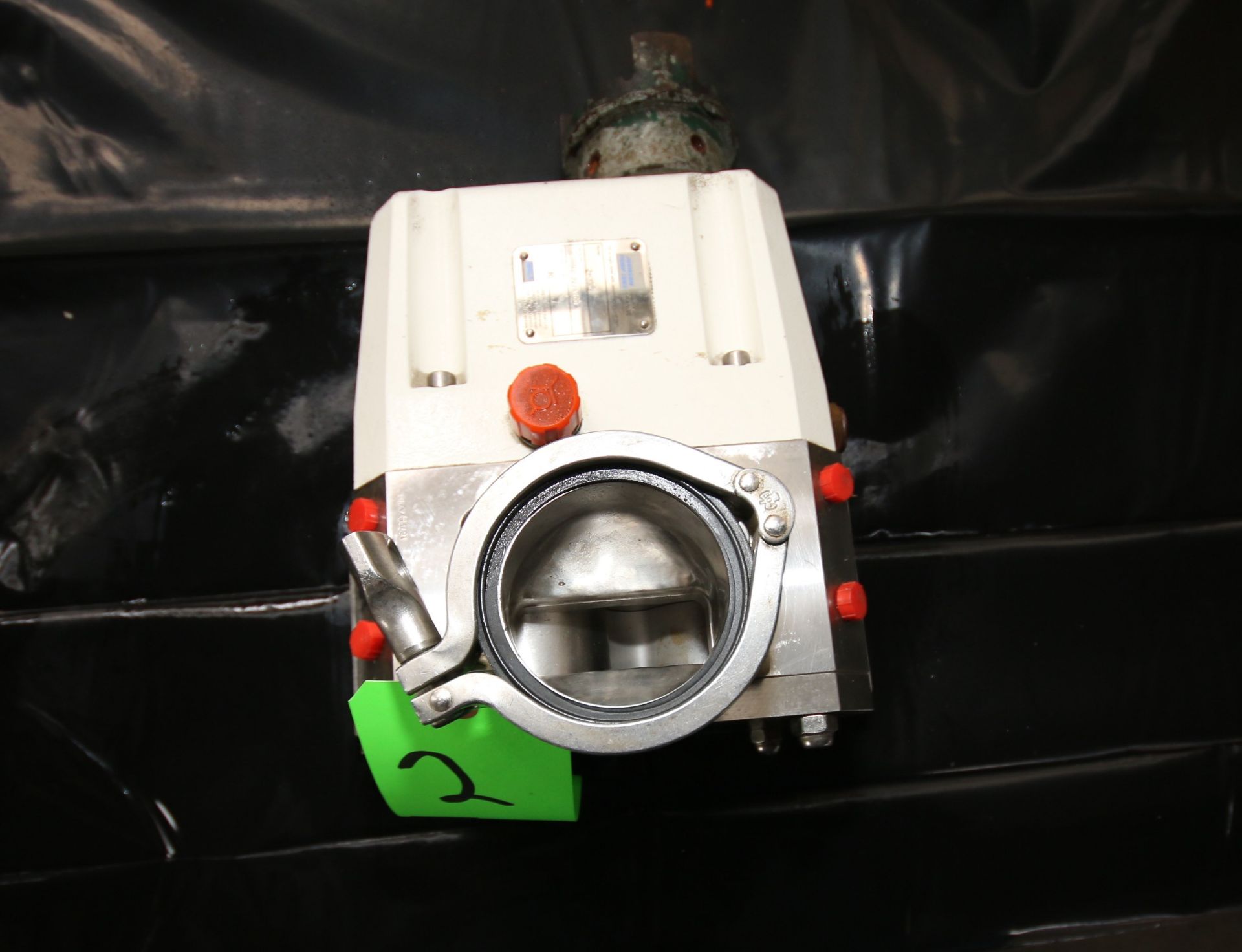 Johnson/Idex Positive Displacement Pump Head, Model 2/0025, S/N 18722/A/00, with 3" x 2" Clamp - Image 2 of 4
