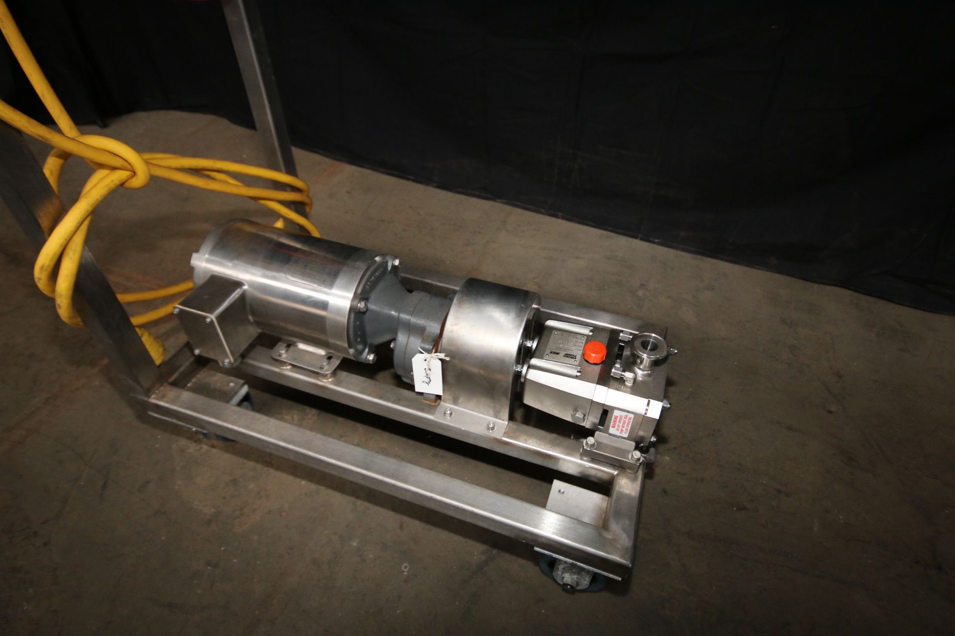 Viking Idex Sanitary Grade Positive Displacement Pump, Model SQI/0004/12, S/N 37796/A/06 with 1-1/ - Image 2 of 5