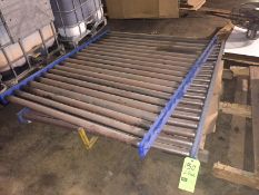 Lot of (2) 48" Wide, Approx. 60" Long Heavy Duty Roller Conveyor (LOCATED IN IOWA, RIGGING