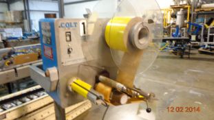 Colt Label Applicator - (LOCATED IN IOWA, RIGGING INCLUDED WITH SALE PRICE)***EUSA**