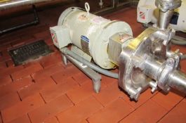 Fristam 7-1/2 HP Centrifugal Pump, Model FPX732-165, Capable 900 GPM (Located in California)***F