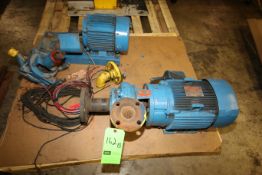 Aurora 7.5 hp Centrifugal Pump, Size 341A-BF with 2" x 2" Flanged Type Head, 3515 RPM Motor, 230/460