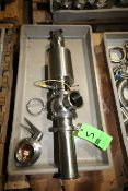 Sudmo 3" 2- Way Clamp Type S/S Air Valve with 3" Butterfly Valve  (LOCATED IN IOWA, RIGGING INCLUDED