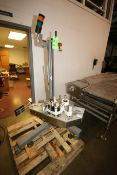 2007 Markem Portable Labeler, Model CIM 300, S/N 07C3D6484 with Label Applicator, Mounted on