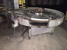 Rotary Accumulation Table - 6 ft Diameter with SS surface - On/Off Switch and VFD speed