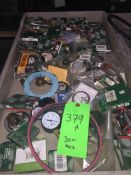 Lot of about 30 Pieces assortment of bearings gages etc.