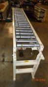 Hydrol Motorized Roller Conveyor with Aprox. 50 ft of Conevyor Section Palletized Separately  (