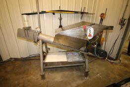 2010 Python S/S Carton Separator, All S/S Constructed with Centrifugal Pump including Auger Conveyor