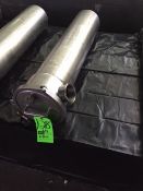 S/S On-Line Filter, Approx. 36" Long x 9" Wide (LOCATED IN PENNSYLVANIA)�, ($35 FOB-Includes Place