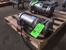 Tri-Clover 2 hp S/S Clade Centrifugal Pump, 2 1/2" x 1 1/2" Clamp Type, 208-230/460 Volts, 3