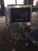 Allen-Bradley PanelView 1000e, Cat #: 2711E-K10C6, Mounted on S/S Control Panel (LOCATED IN