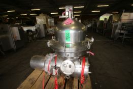 Westfalia 50,000 lbs. per hr. Milk Separator/Centrifuge, Model SAMM20006, S/N 1646-541 with Bowl,
