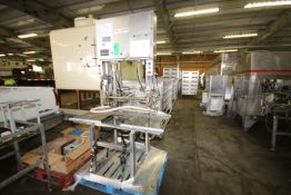 Scholle 2-Head Bag-In-Box Filler, Model AutoFill 17 Series with Controls, 23" W Conveyor, Flow