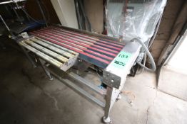 30" to 52" W S/S Jump Station Conveyor with Drive�, ($200 FOB - Additional Charges for ANY Requested