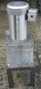 Groen Single Motion Gearbox Only, Model RA-3-A. Ratio 70:1. Includes a 2-1.5 HP, 3/60/208-230/190-