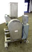 C. Doering & Sons Pumping Feeding System, Model 3PF, 304 S/S, Consists of:  (1) Inlet with Hopper w
