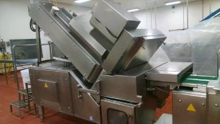 BULK BID LOT #52 TO LOT #56 WEBER SLICED CHEESE LINE OPERATED AT 550-600 SLICES PER MINUTE,