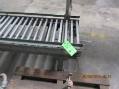 Hytrol Roller Conveyor 24" wide by 10' Long used for case infeed