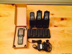 (4) Intermec Hand-Held Mobile Computers/Scanners, Type CK3 includes Battery Charging Station, (5)