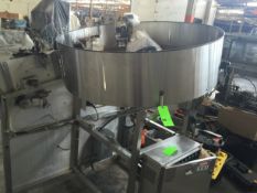 New England Unscrambler (Missing Outfeed Conveyor), Includes Spare Belts. Stainless Steel Frame,