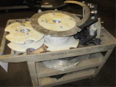Lot: Spare Parts For Trine 6500 Roll-Fed Labeler Systems --
(Contents Of Cart: Approx 1-Kit Of 1-