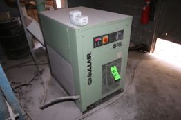 Sullair Refrigerated Air Dryer, Model SRL-500 02250169-422, S/N 3940680004 with 407C Refrigerant,