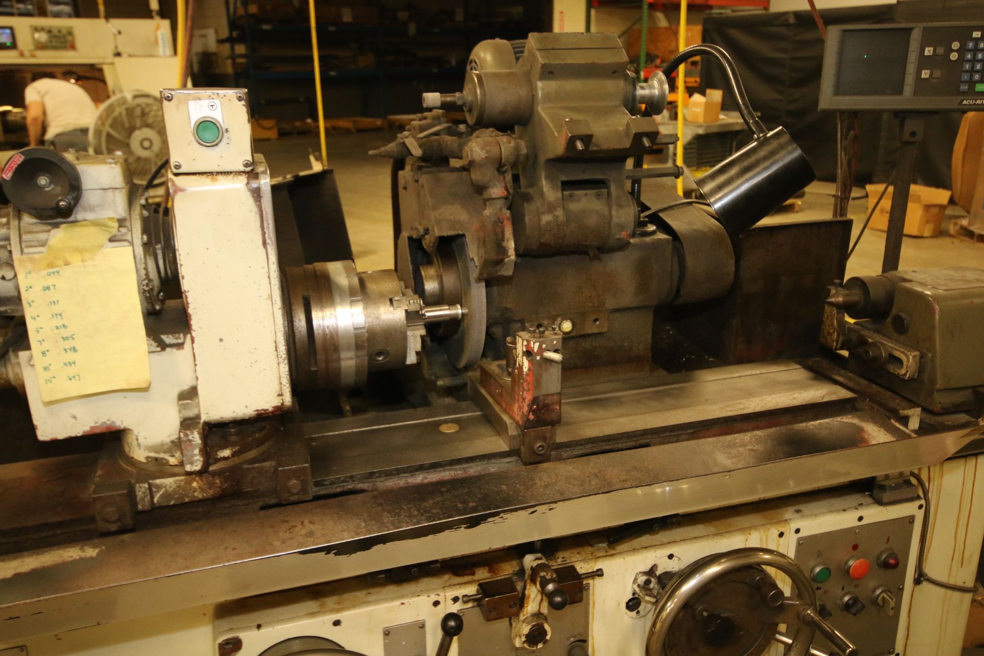 Paragon Universal Grinder, Model GUS 32 X 75 with 3-Jaw Chuck and Acu-Rite Digital Read-Out, 480 - Image 2 of 5