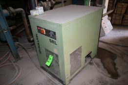 Sullair 100 hp Screw Air Compressor, Model LS-20 100L AC, S/N 003-114712, Air Cooled, 100/110 psig