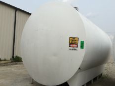 Approx. 7400 Gallon SS Jacketed - Insulated Horizontal Storage Tank with Vertical Propeller Mixer